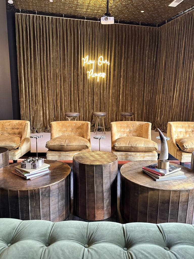 Speakeasy available to residents inside Margaux Midtown's community