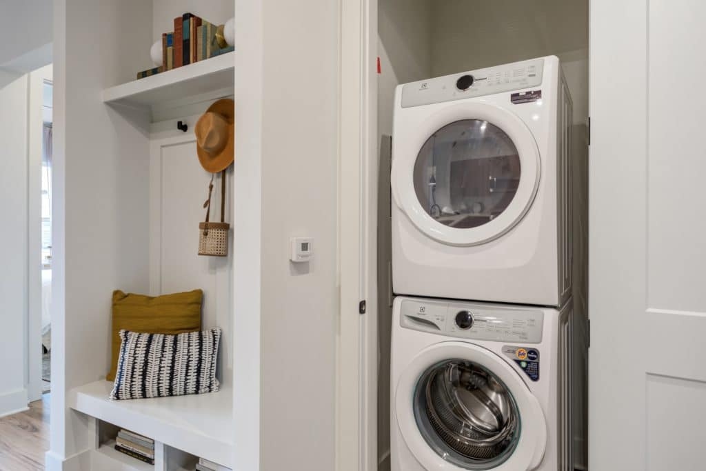 In-unit laundry machines in apartments at Margaux Midtown